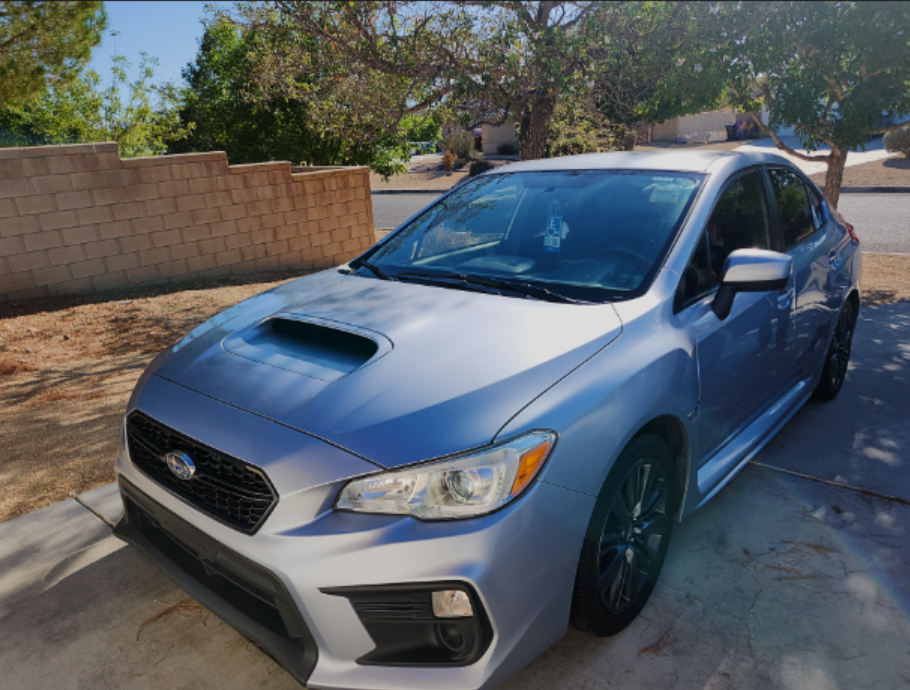 Raye vehicle after detailing