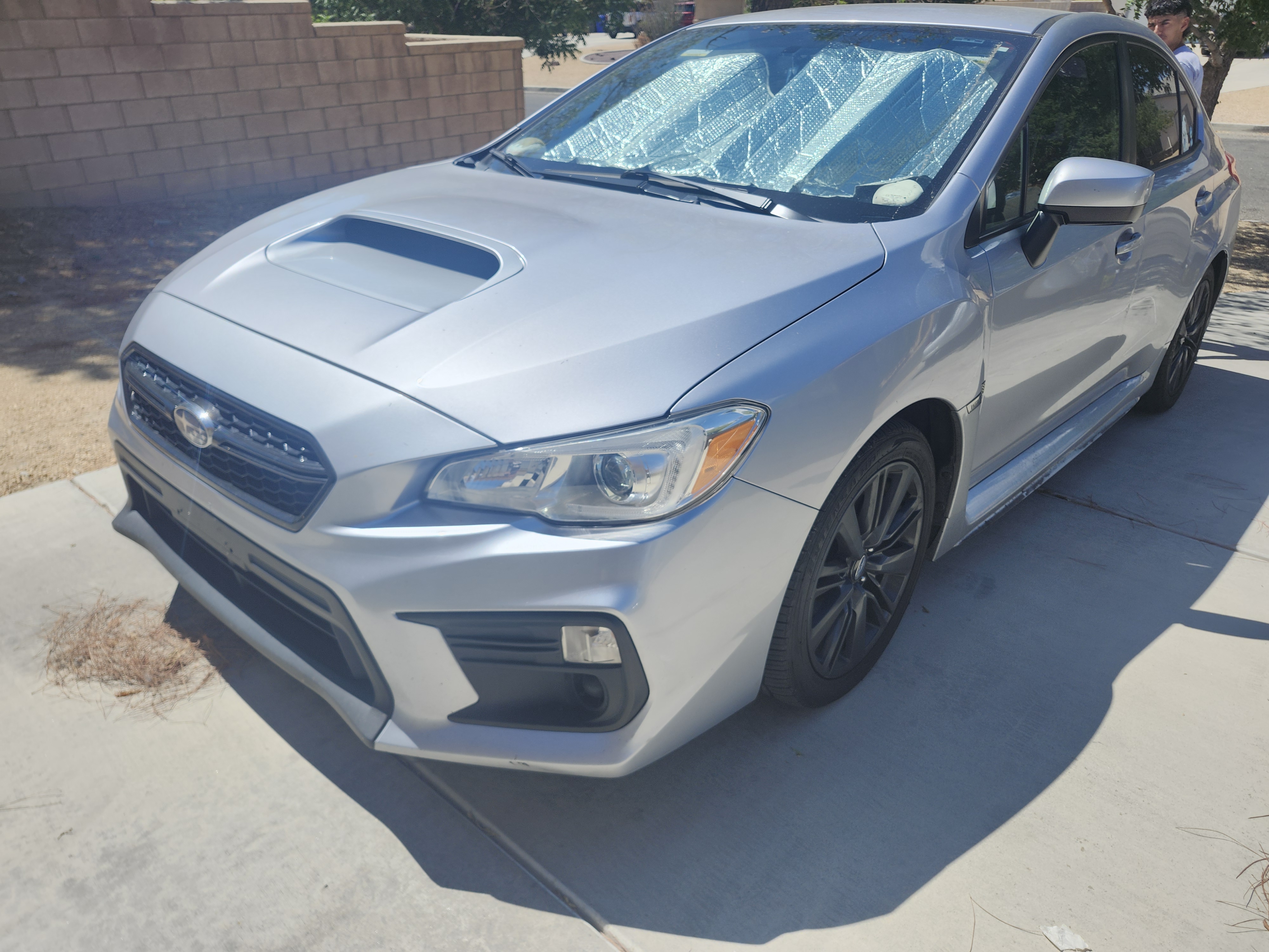 Raye vehicle before detailing